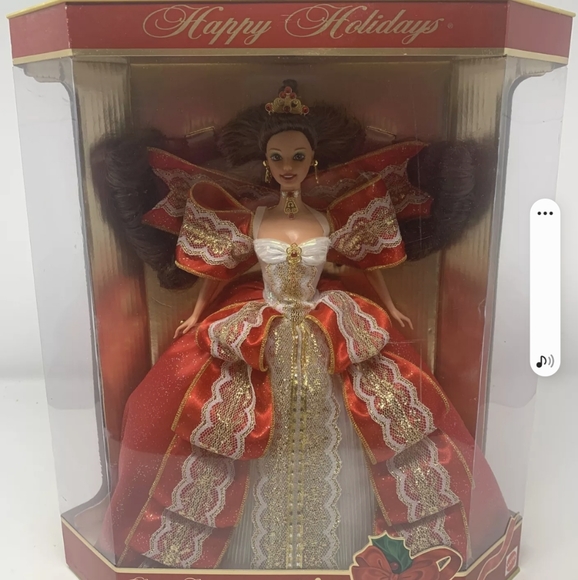 10th ANNIVERSARY 1997 HOLIDAY BARBIE - Picture 1 of 3
